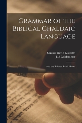 Grammar of the Biblical Chaldaic Language: and the Talmud Babli Idioms