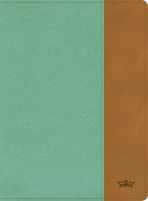 CSB Tony Evans Study Bible, Teal/Earth LeatherTouch