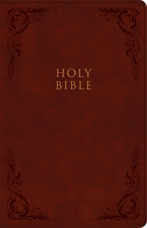 CSB Large Print Personal Size Reference Bible, Burgundy LeatherTouch, Indexed