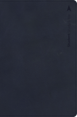 CSB Student Study Bible, Navy Leathertouch