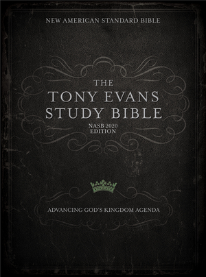 NASB Tony Evans Study Bible, Jacketed Hardcover