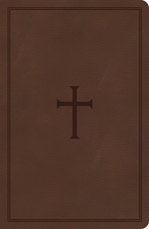 KJV Thinline Bible, Brown LeatherTouch