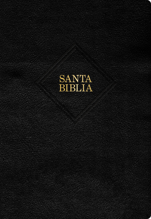 RVR 1960 Biblia letra supergigante, negro piel fabricada (Edición 2023)