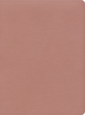 CSB Study Bible, Rose Gold LeatherTouch, Indexed