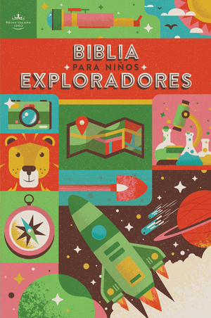 RVR 1960 Biblia para niños exploradores, multicolor tapa dura