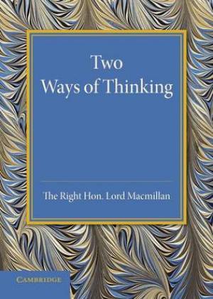 Two Ways of Thinking