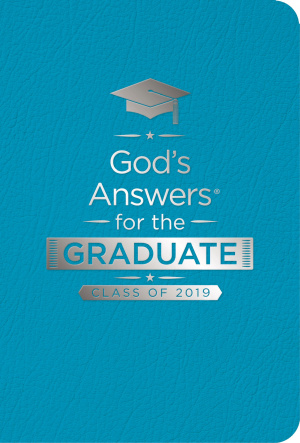 God's Answers for the Graduate: Class of 2019 - Teal NKJV