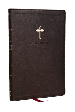 KJV Holy Bible: Ultra Thinline, Black Leathersoft, Red Letter, Comfort Print: King James Version