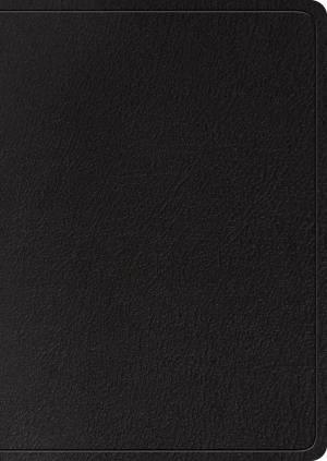 ESV Study Bible, Large Print (Genuine Leather, Black, Indexed)