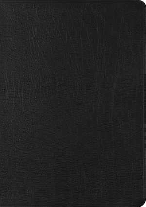 ESV New Testament with Psalms and Proverbs  (Genuine Leather, Black)