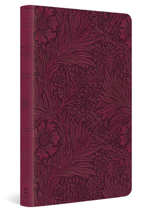 ESV Value Thinline Bible (TruTone, Raspberry, Floral Design)