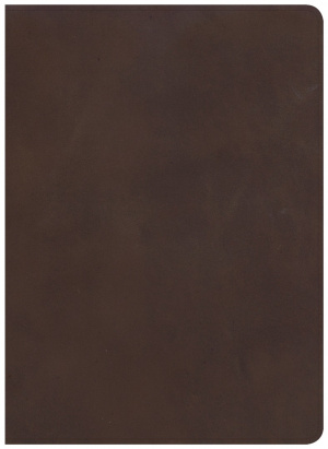 CSB Study Bible, Brown Genuine Leather