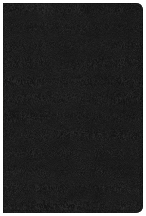 CSB Disciple's Study Bible, Black LeatherTouch