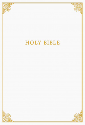 CSB Family Bible, White LeatherTouch Over Board