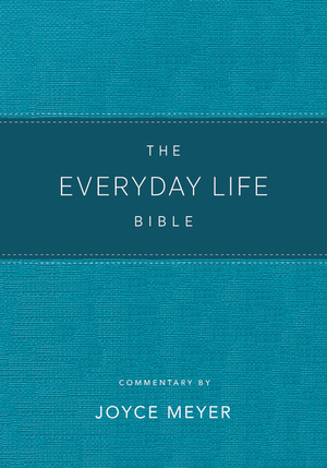 The Everyday Life Bible Teal Imitation Leather