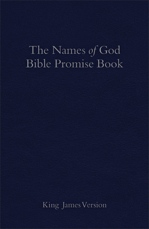 The KJV Names of God Bible Promise Book, Blue Imitation Leather