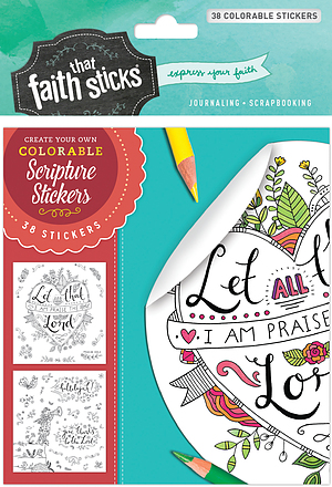 Psalm 103:2 Colourable Stickers