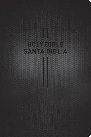 Bilingual Bible / Biblia bilingüe NLT/NTV (LeatherLike, Black)