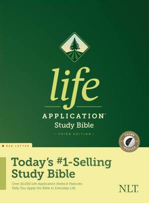 NLT Life Application Study Bible: Hardback, Thumb Indexed