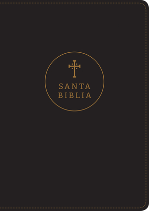 Santa Biblia RVR60, Edición de referencia ultrafina, letra grande (SentiPiel, Negro, Letra Roja)