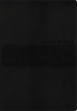 Santa Biblia NTV, Edición manual, letra gigante (SentiPiel, Gris, Letra Roja)