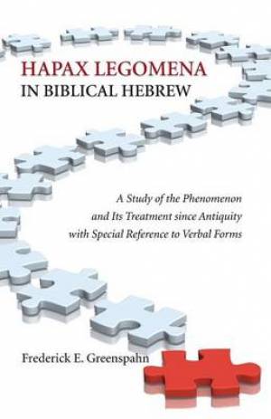 Hapax Legomena in Biblical Hebrew