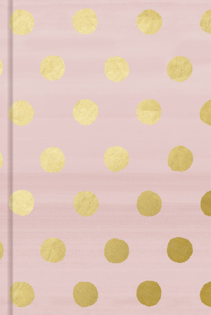 Pink with Gold Dots, Journal