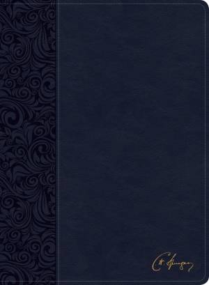 CSB Spurgeon Study Bible, Navy LeatherTouch