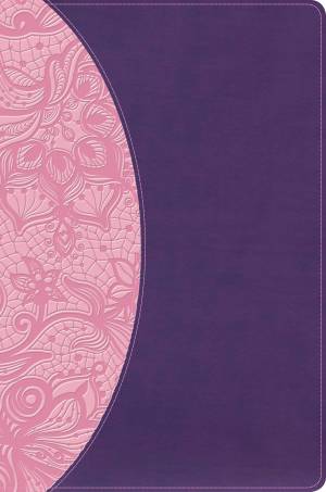 KJV One Big Story Bible, Pink/Purple LeatherTouch