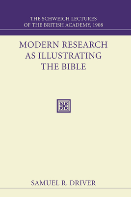 Modern Research as Illustrating the Bible