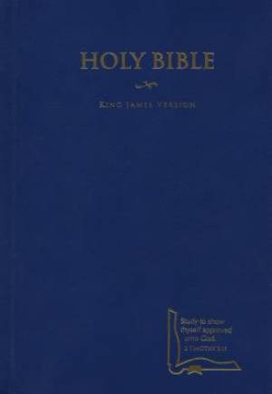 Kjv Drill Bible, Blue Hardcover