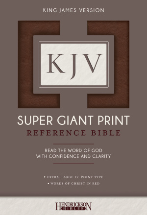 KJV Super Giant Print Reference Bible