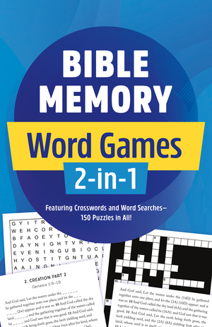 Bible Memory Word Games 2-in-1