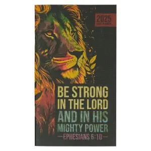 2025 Small Daily Planner-Strong In The Lord-Eph. 6:10