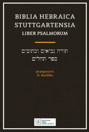 Biblica Hebraica Stuttgart Lib Psalmorum