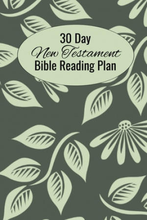 30 Day New Testament Bible Reading Plan: Daily Devotional With Scripture Reading And Writing Prompts (6"x9", 15.24 x 22.86 cm)