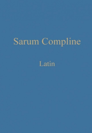 Sarum Compline