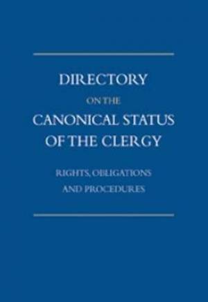 Directory on the Canonical Status of the Clergy