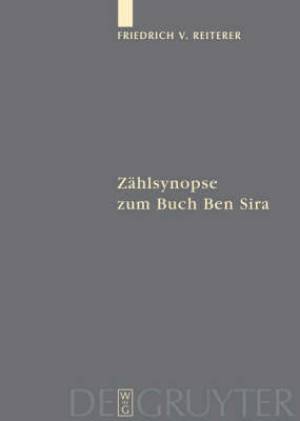 Zahlsynopse Zum Buch Ben Sira