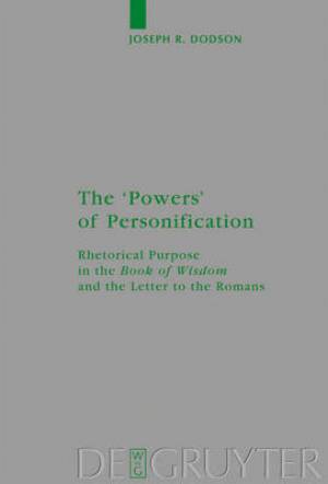 The Powers of Personification