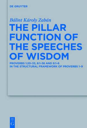 Pillar Function of the Speeches of Wisdom