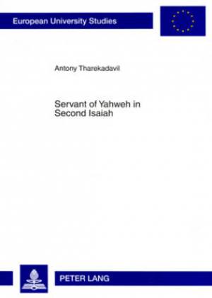 Servant of Yahweh in Second Isaiah