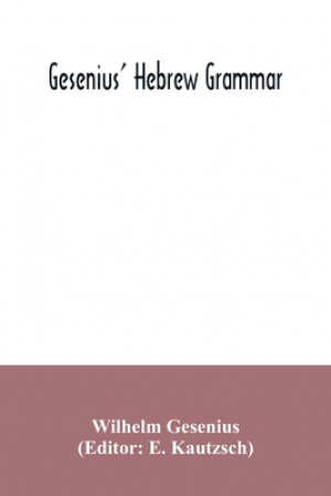 Gesenius' Hebrew grammar