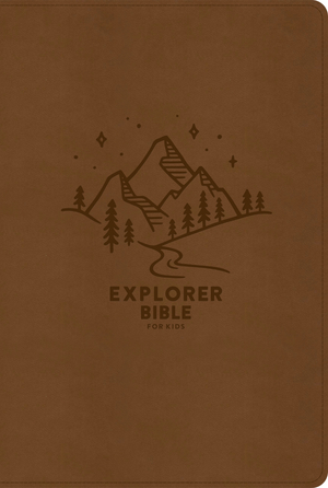 KJV Explorer Bible for Kids, Brown LeatherTouch, Indexed