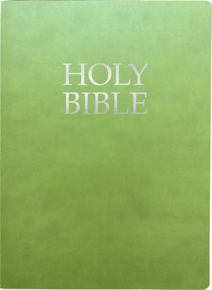 KJVER Holy Bible, Large Print, Olive Ultrasoft