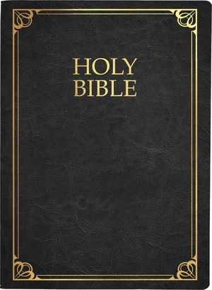 KJV Family Legacy Holy Bible, Large Print, Black Genuine Leather, Thumb Index: (Red Letter, Premium Cowhide, 1611 Version)