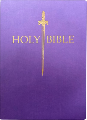 KJV Sword Bible, Large Print, Royal Purple Ultrasoft: (Red Letter, 1611 Version)