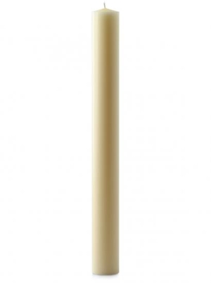 18" x 2 1/4" Candle with Beeswax / Paschal Candle - Single