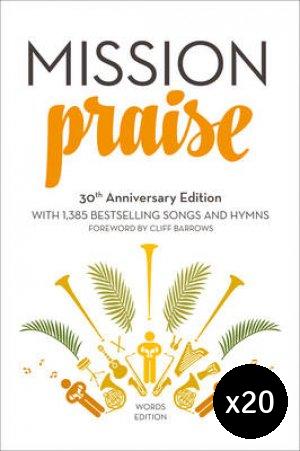 20 x New Mission Praise - Words Edition Hardback