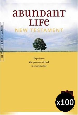 NLT Abundant Life New Testament - Pack of 100